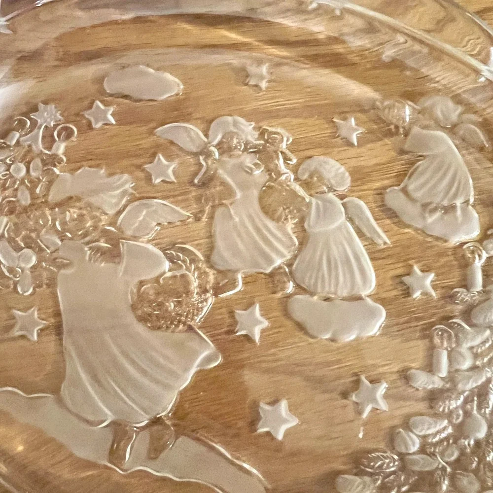 Mikasa Holiday‎ Lights Christmas Sweet Oval Dish 9.25